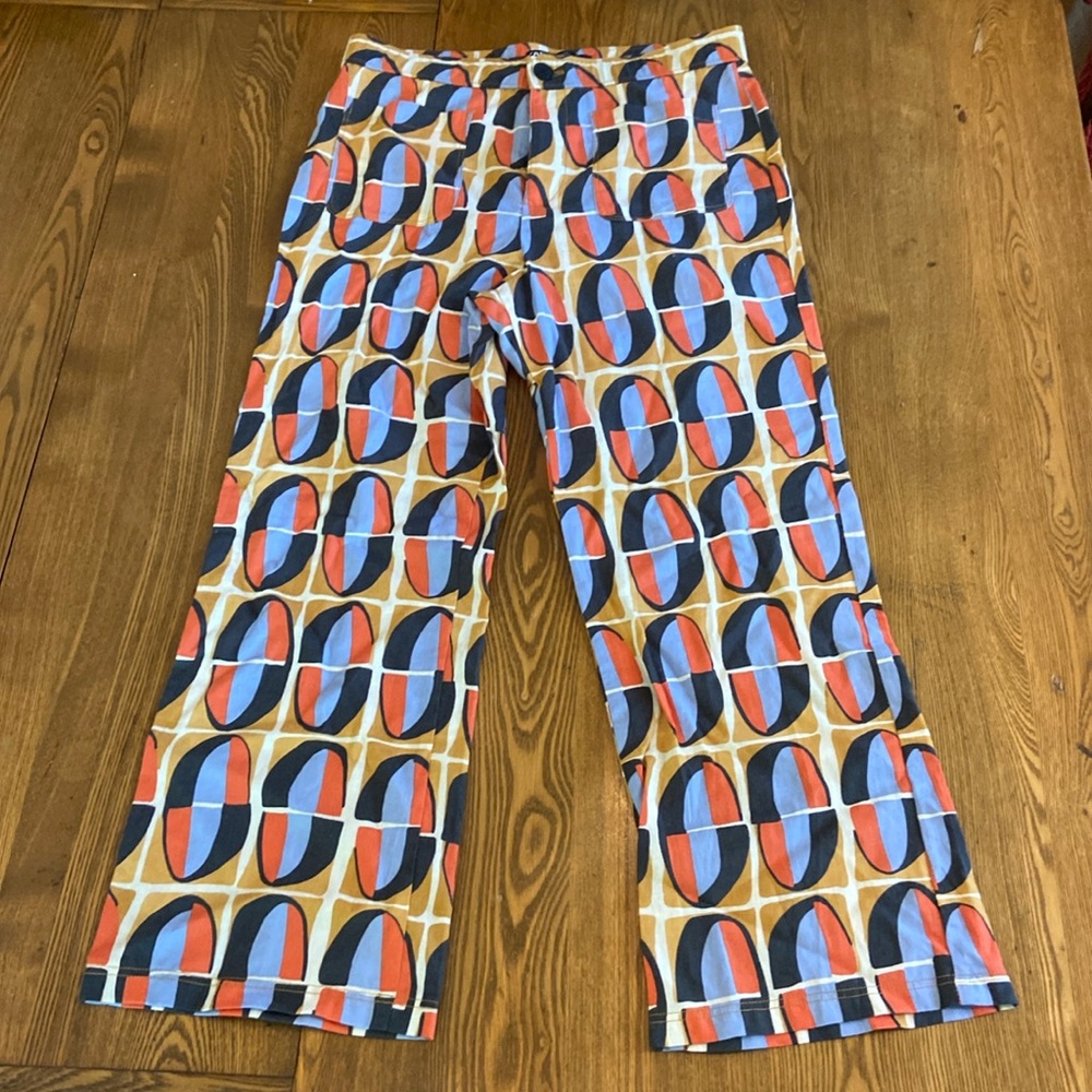 ZARA Linen/Cotton Blend Pants